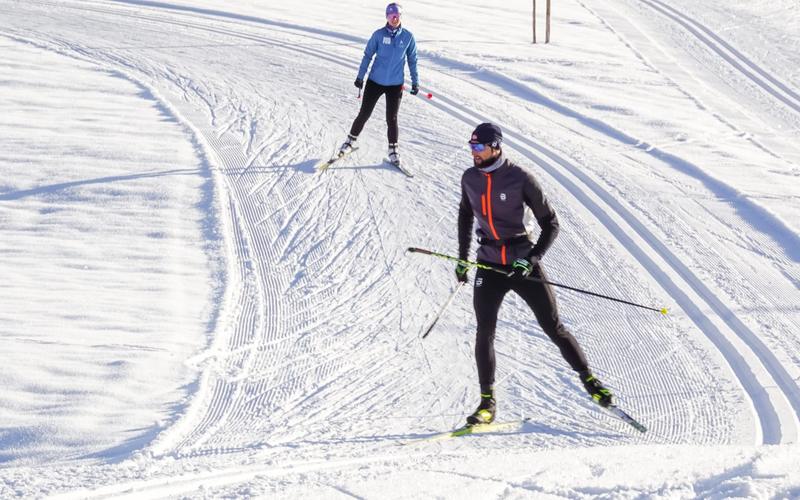 Skating-Technik im Fortgeschrittenenkurs